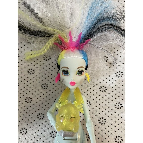 2016 Monster High Doll Electrified High Voltage Frankie Stein Working Condition - Picture 3 of 8